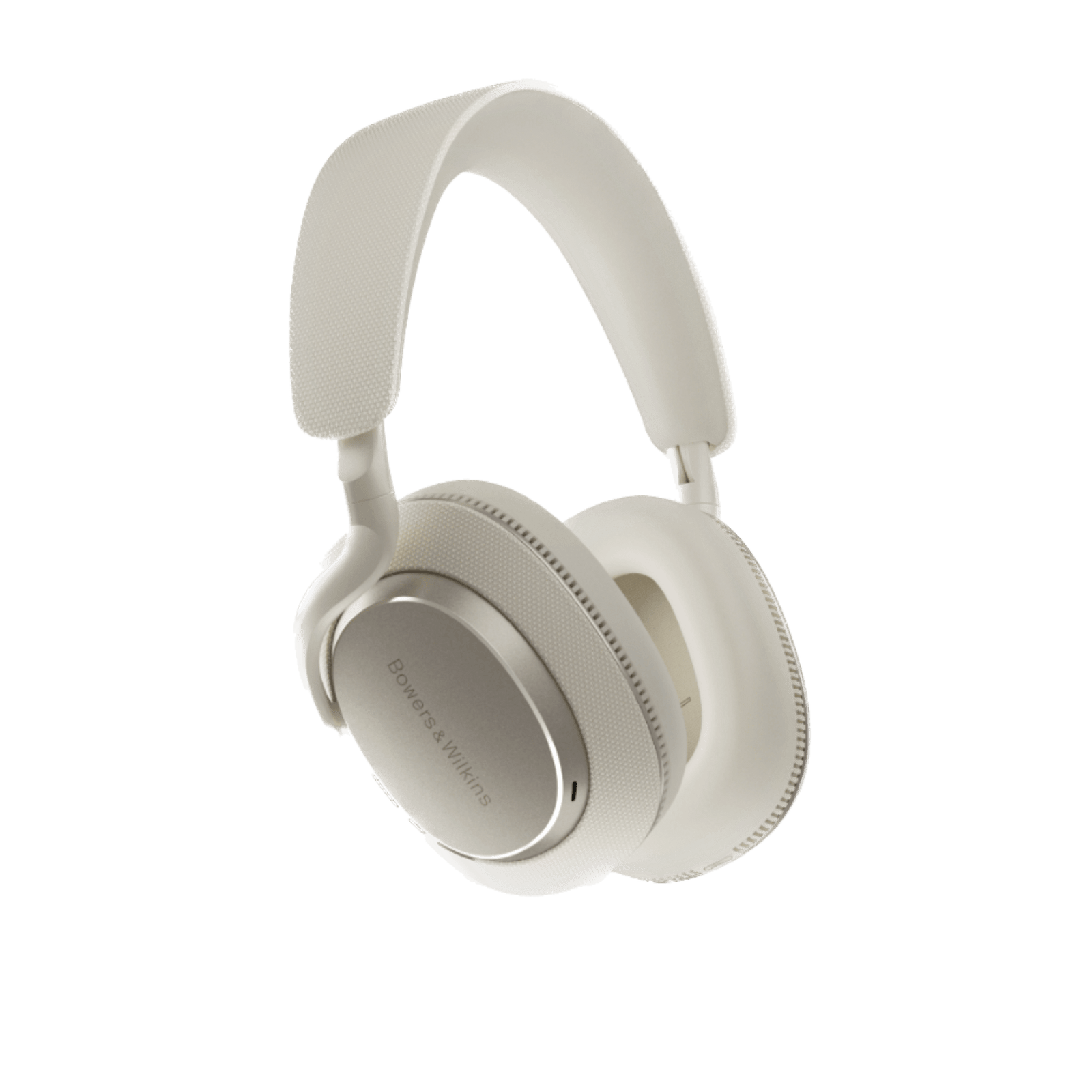 B&W Px7 S3 Noise Cancelling Headphones in Canvas White, profile