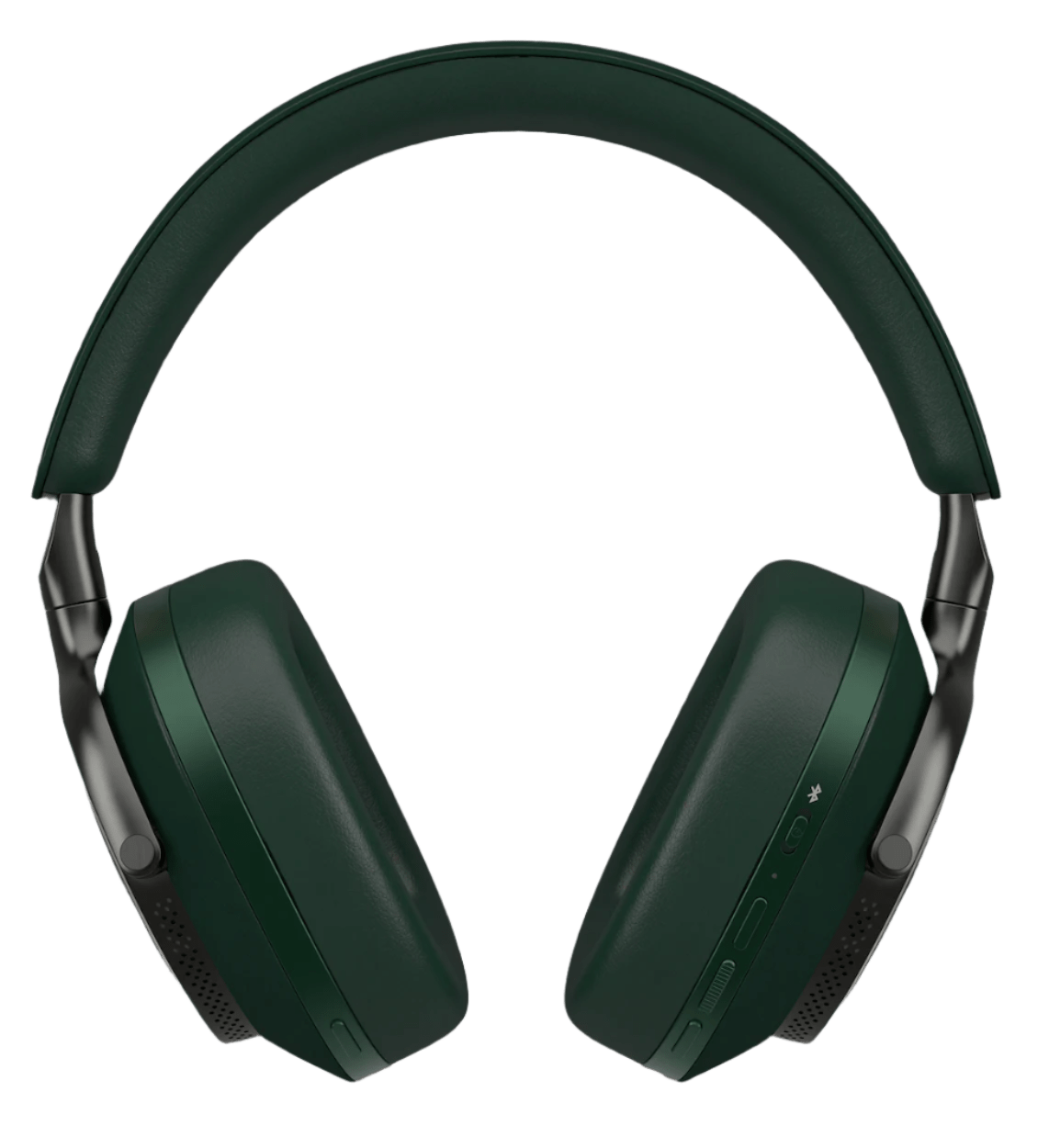 B&W Px8 Noise Cancelling Headphones in Dark Forest, front