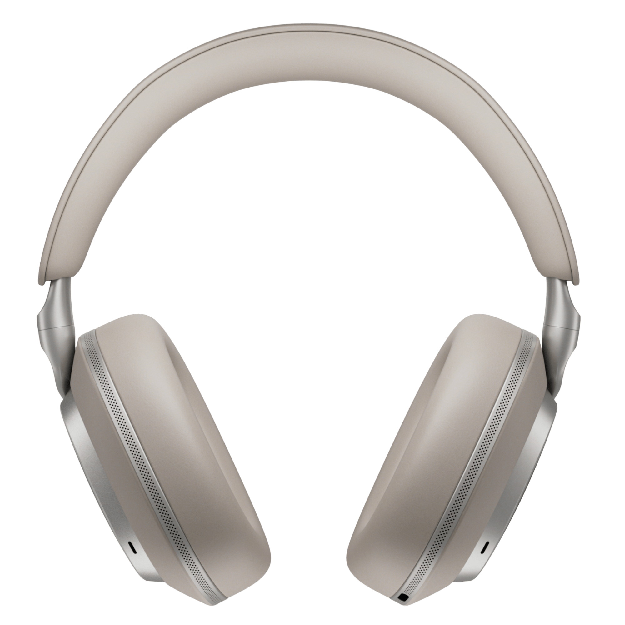 Bowers and Wilkins Px8 S2 Noise Cancelling Headphones in Warm Stone, back