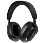 Bowers and Wilkins Px8 S2 Noise Cancelling Headphones in Onyx Black, right cup shown
