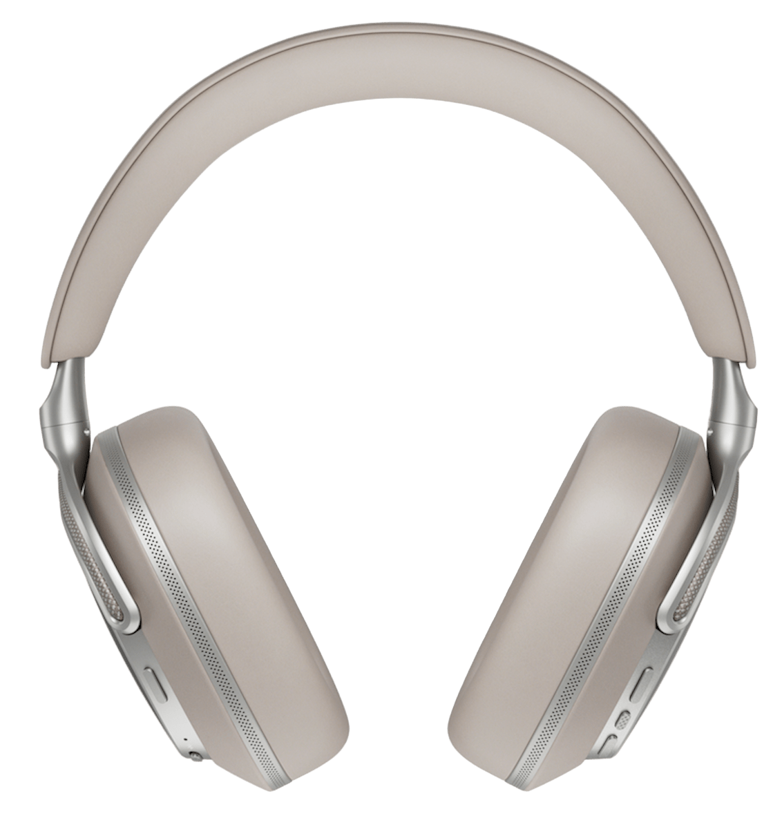 Bowers and Wilkins Px8 S2 Noise Cancelling Headphones in Warm Stone, back