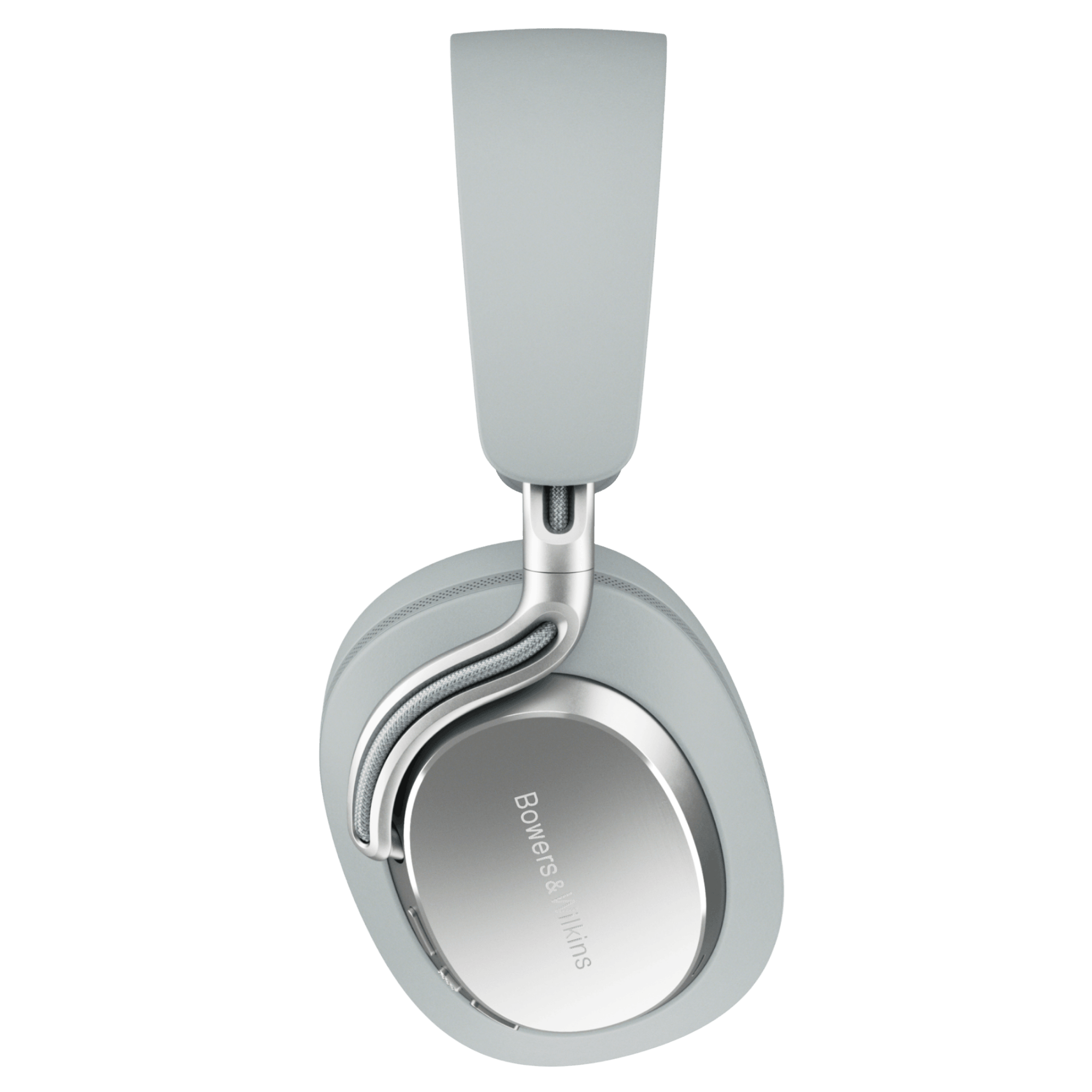 Bowers and Wilkins Px8 S2 Noise Cancelling Headphones in Pearl Blue, profile