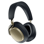Bowers and Wilkins Px8 S2 Noise Cancelling Headphones in Midnight Blue, angled view