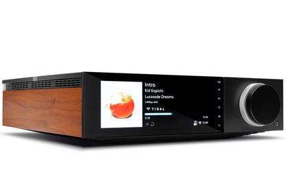 Cambridge Audio EVO 75 All-In-One System, angled to the right