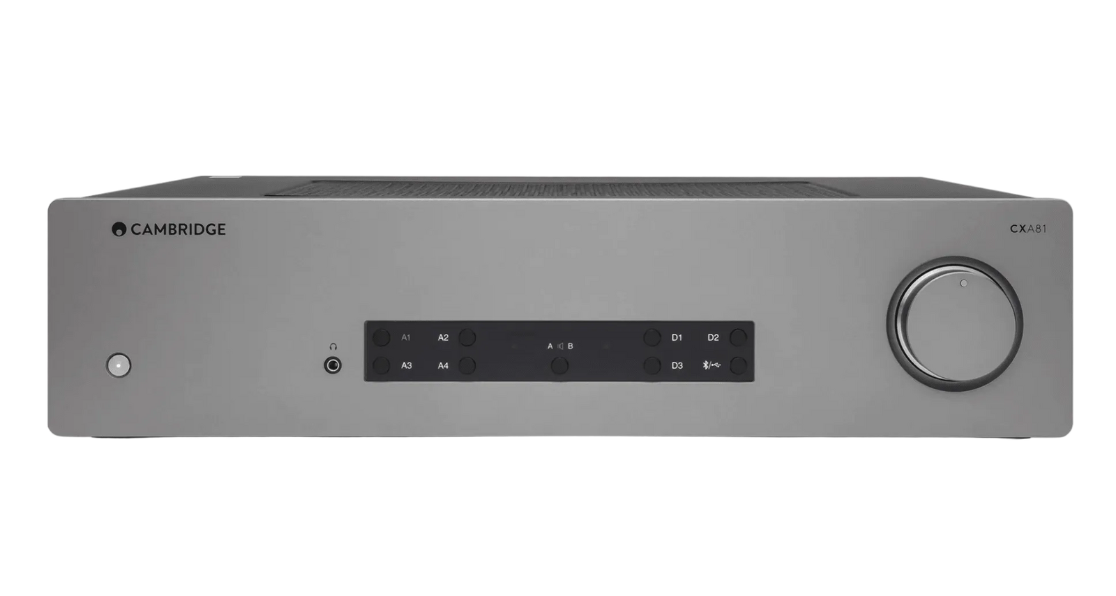 Cambridge Audio CXA81 Mk II Integrated Stereo Amplifier.  Front image