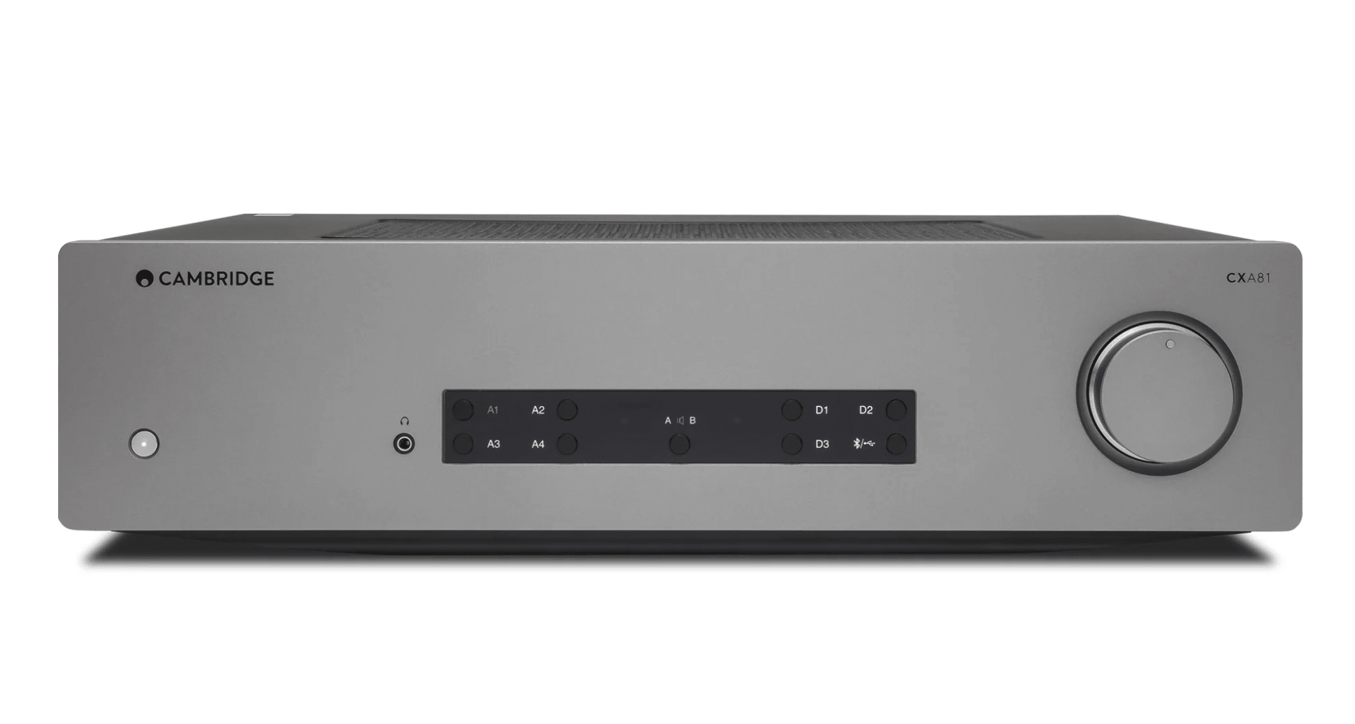 Cambridge Audio CXA81 Mk II Integrated Stereo Amplifier.  Front image