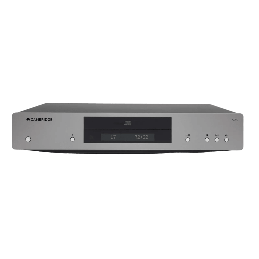 Cambridge Audio CXC CD Transport V2 in Luna Grey, front