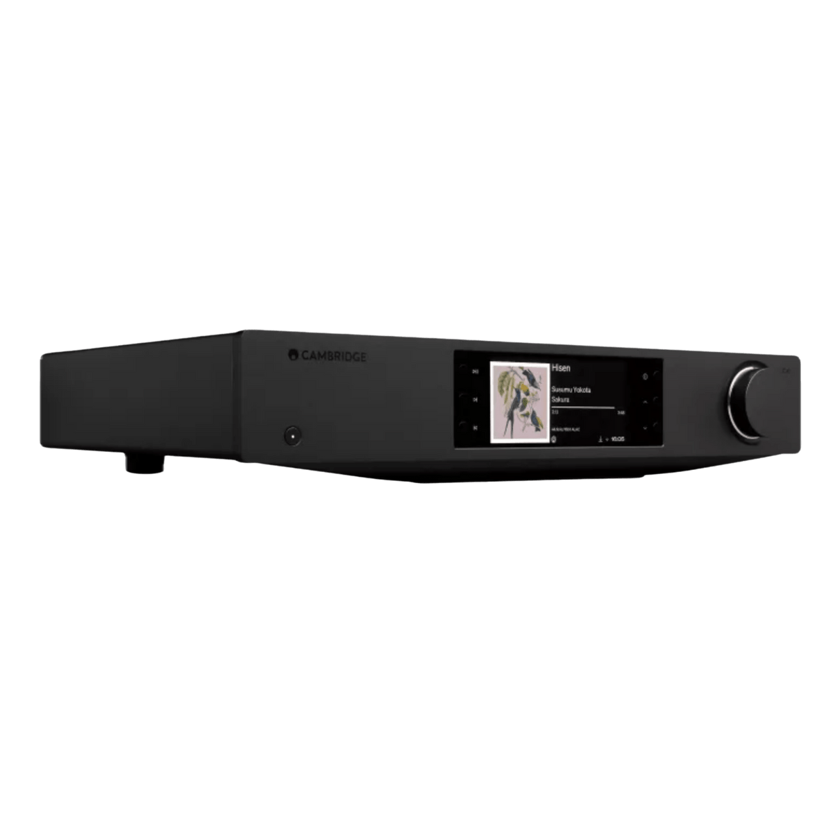 Cambridge Audio CXN100 SE Network Player in Black, angled