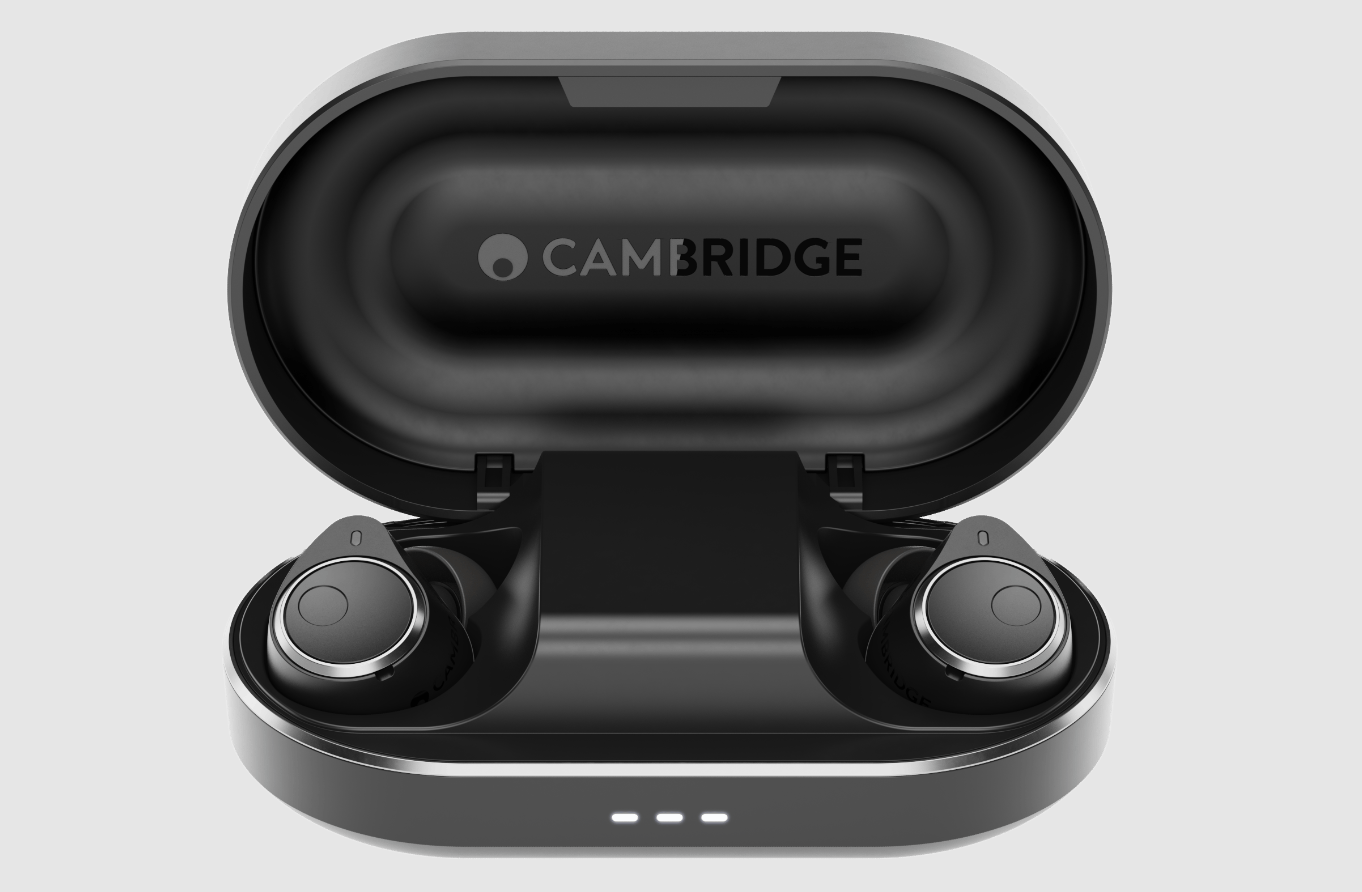 Cambridge Audio Melomania M100 True Wireless Headphones, in chargeable case