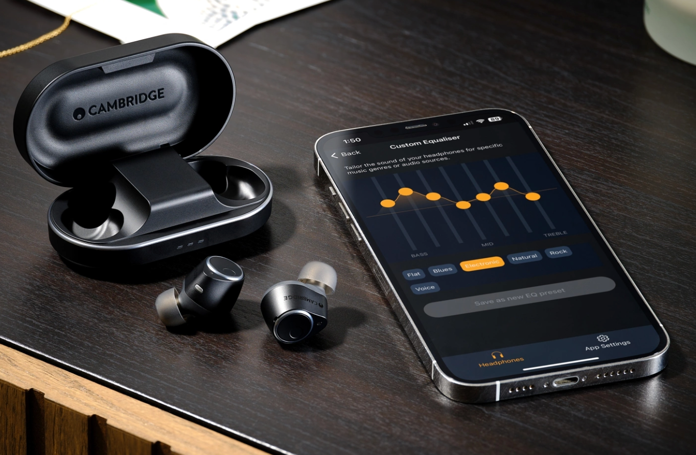 Cambridge Audio Melomania M100 True Wireless Headphones with app