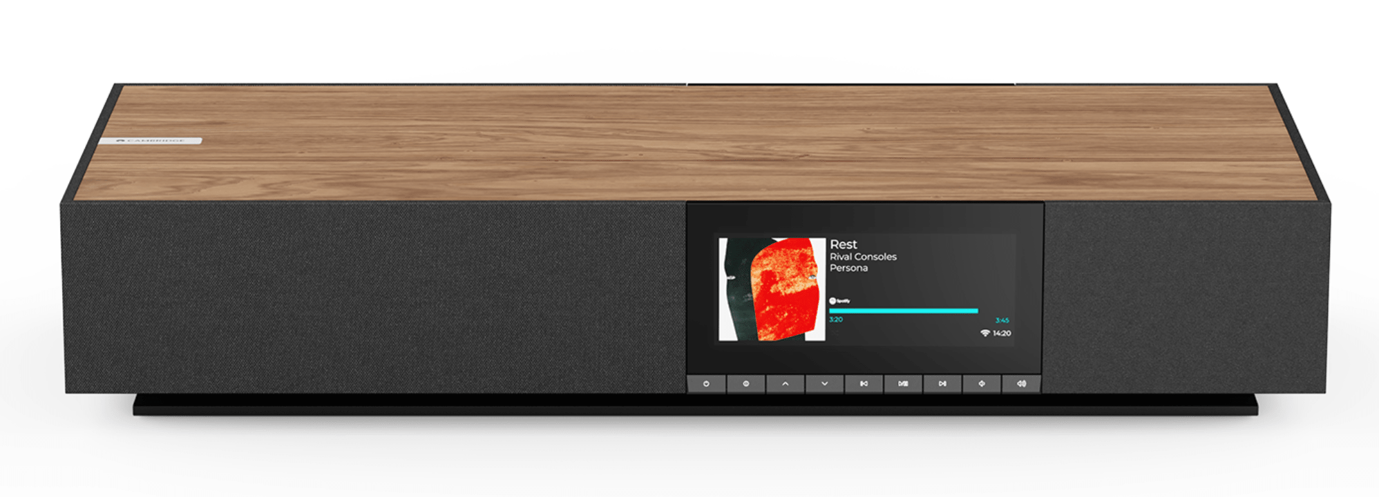 Cambridge Audio Evo One All-in-One System, front with grille