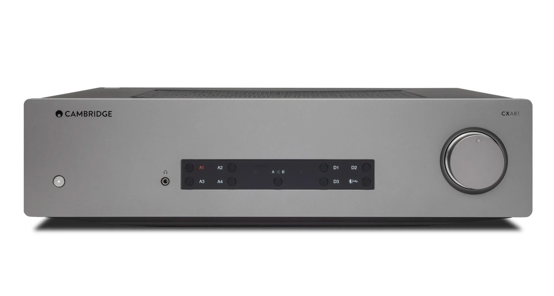 Cambridge Audio CXA81 Mk II Integrated Stereo Amplifier.  Front image