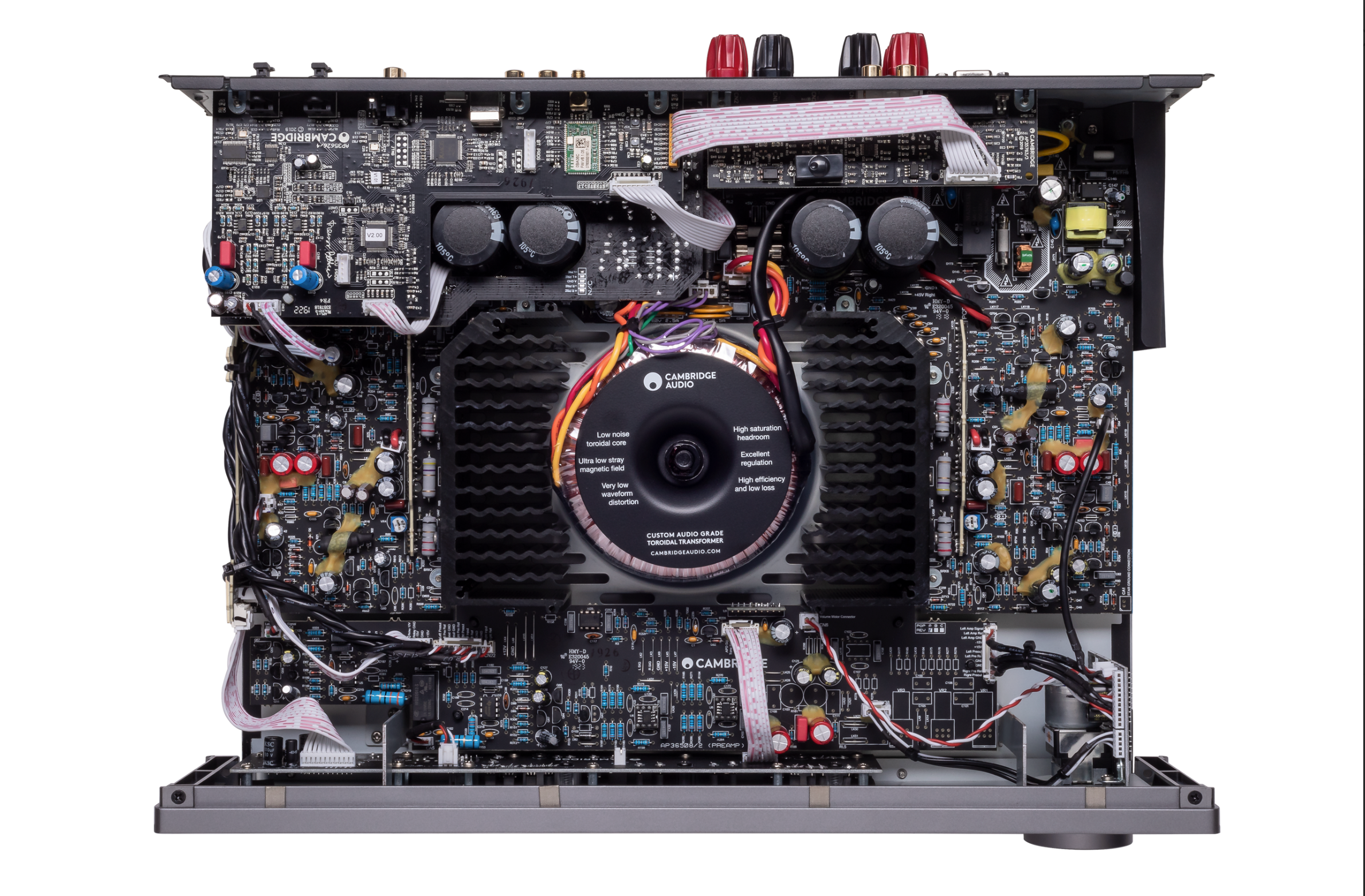 Cambridge Audio CXA81 Mk II Integrated Stereo Amplifier. Internal image