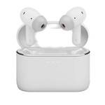 Cambridge Audio Melomania A100 True Wireless Headphones with ANC in White, with Case, pooping up