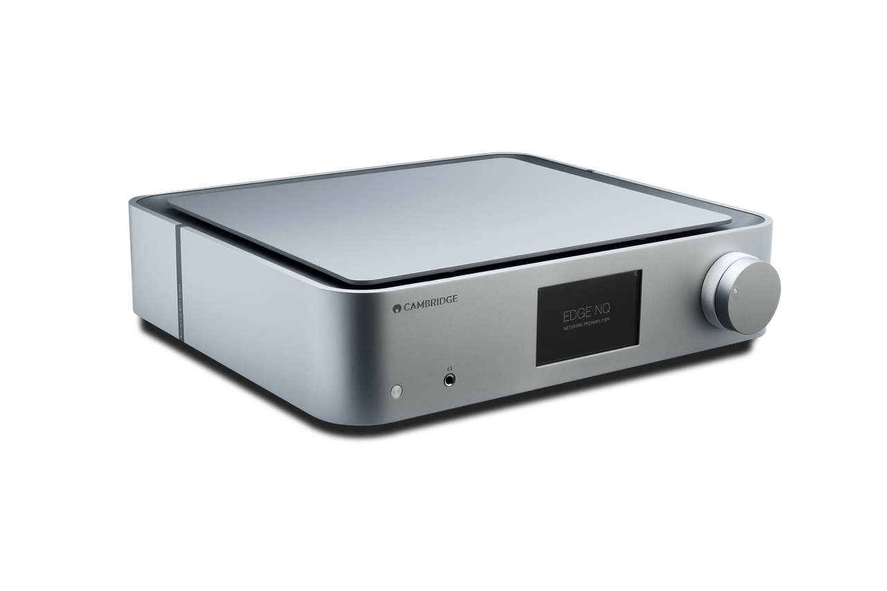 Cambridge Audio Edge NQ Preamplifier with Network Player, angled image