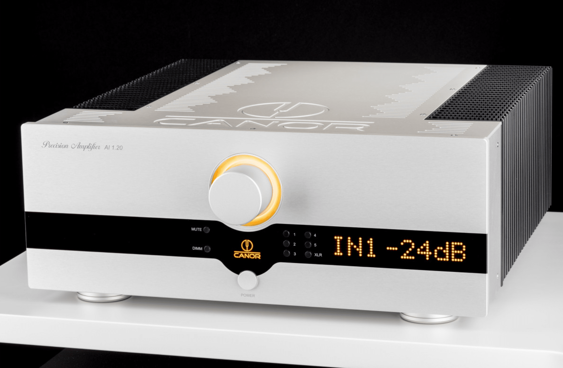 Canor AI 1.20 Integrated Solid-State Amplifier in Silver