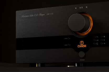 Canor CD 1.10 Tube CD Player / DAC closeup