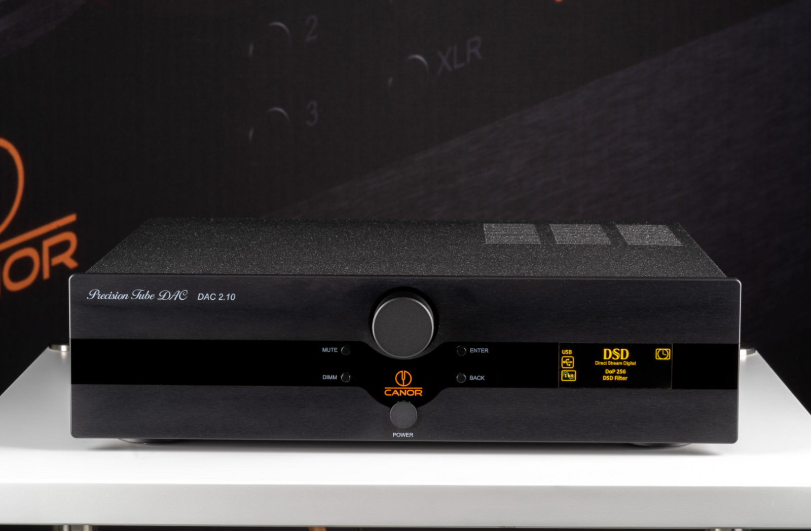 Canor DAC 2.10 Tube Based D/A Converter in Black