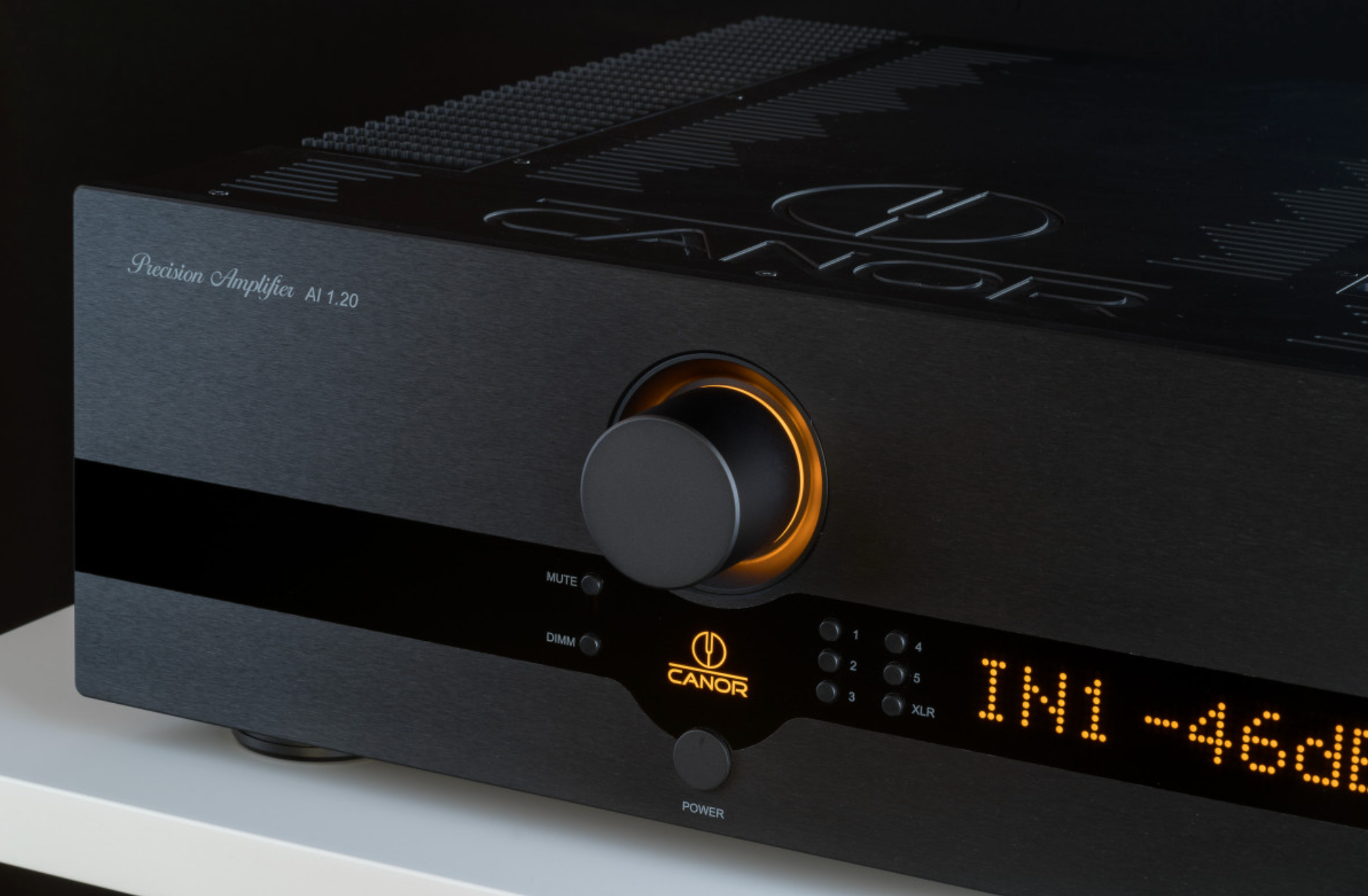 Canor AI 1.20 Integrated Solid-State Amplifier, on an angle