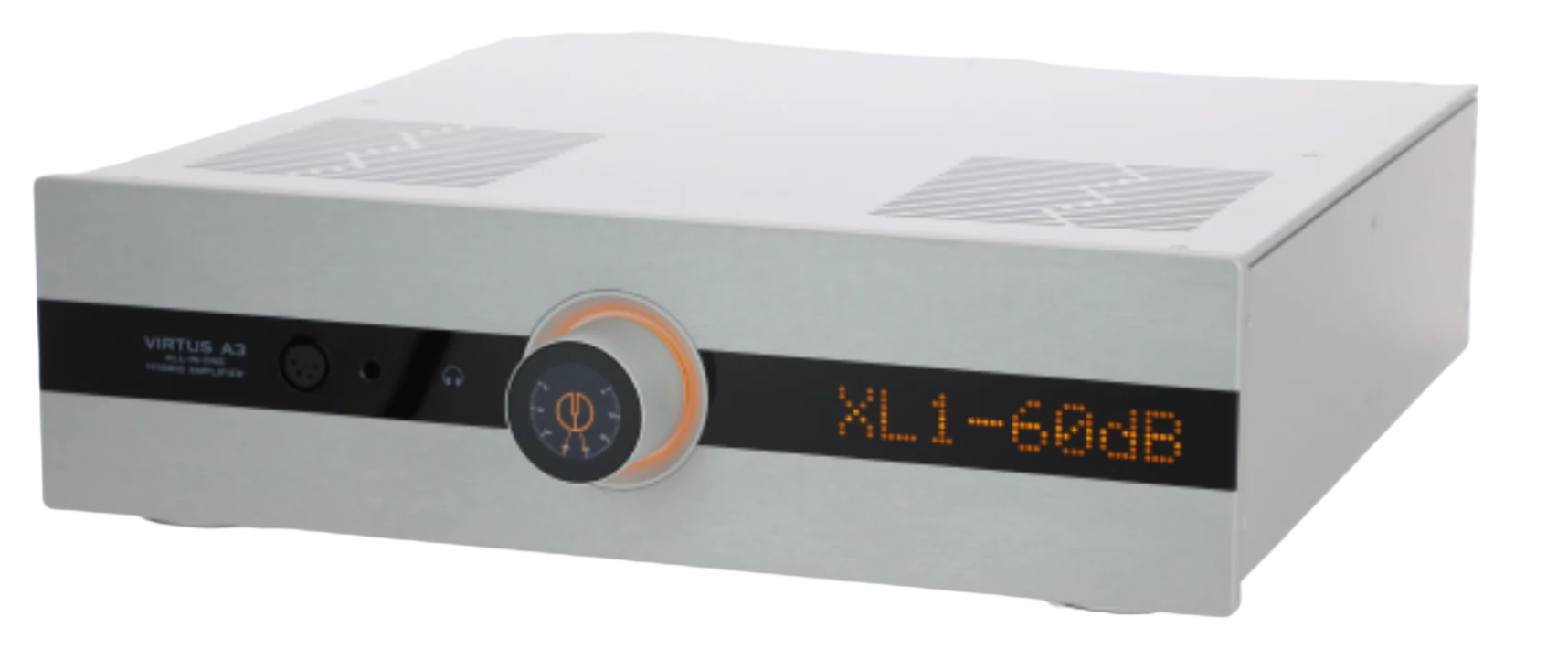 Canor Virtus A3 All-In-One Hybrid Amplifier in silver