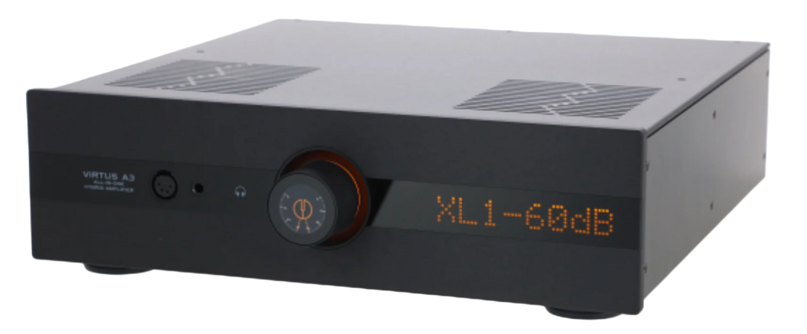 Canor Virtus A3 All-In-One Hybrid Amplifier in Black