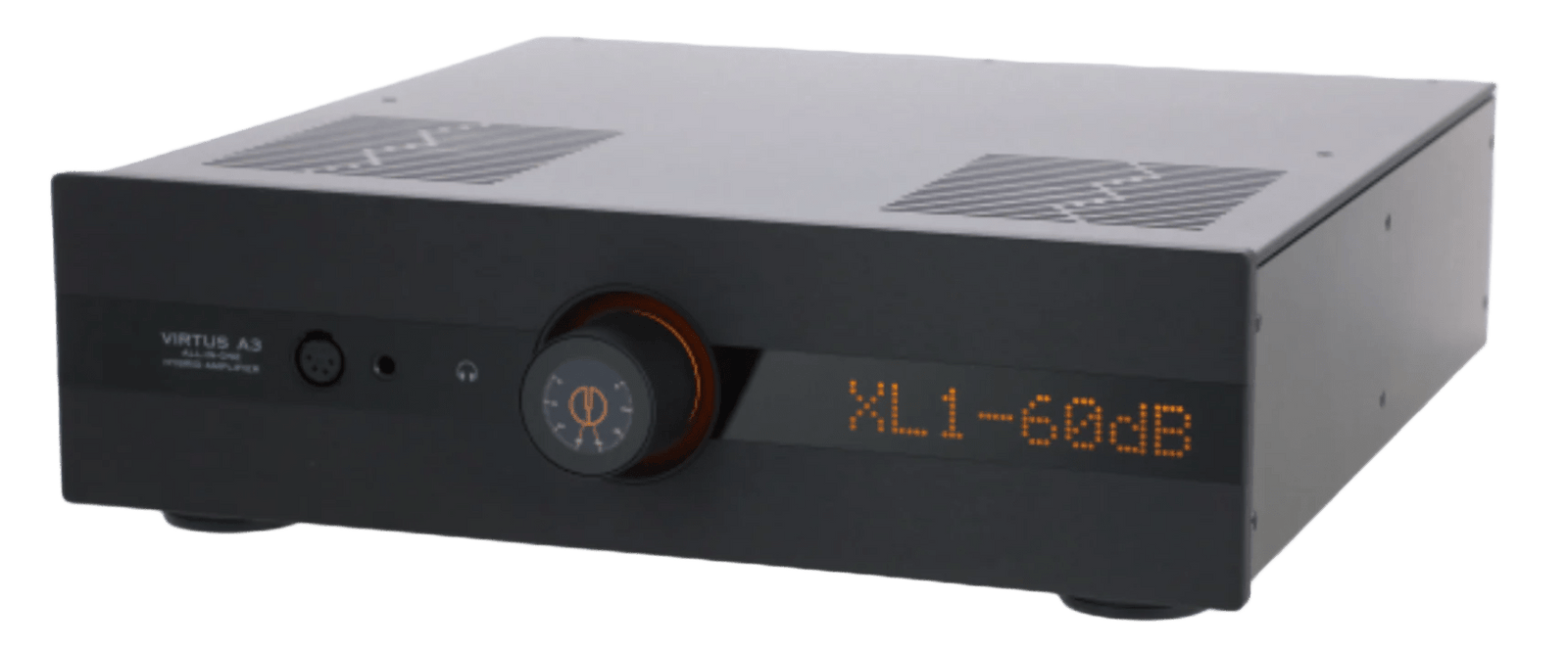 Canor Virtus A3 All-In-One Hybrid Amplifier in Black