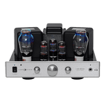 Cary Audio CAD-300SEI Integrated Amplifier in Silver, front of amp