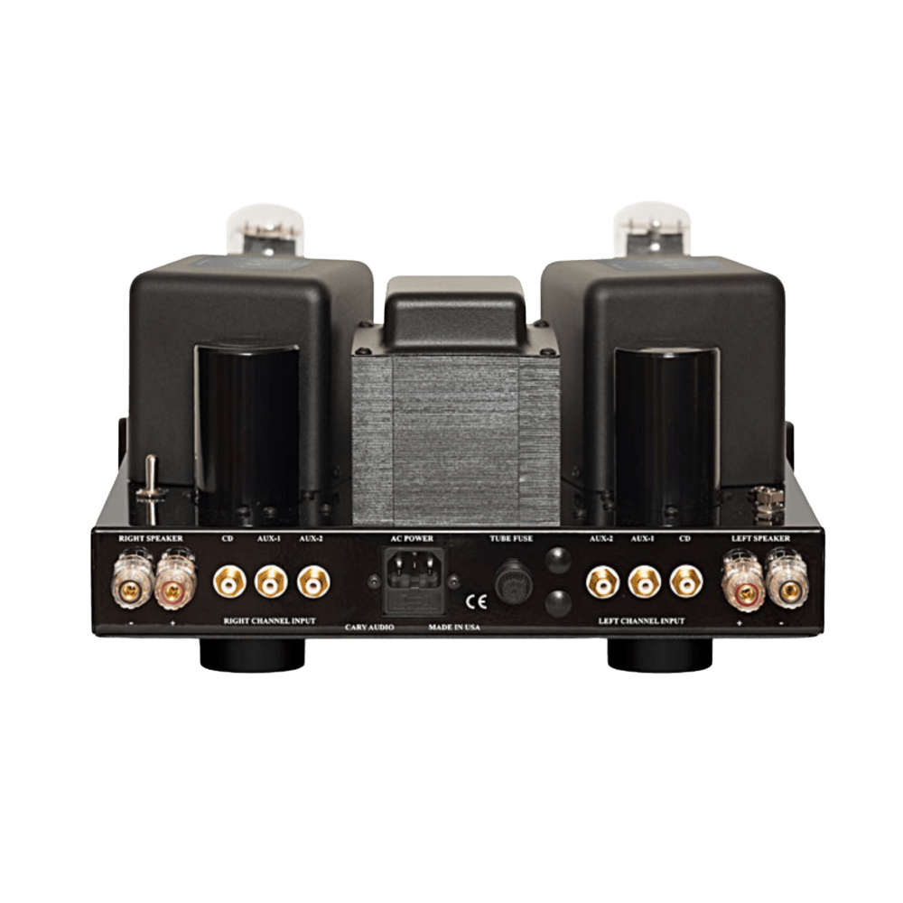 Cary Audio CAD-300SEI Integrated Amplifier, back of amp