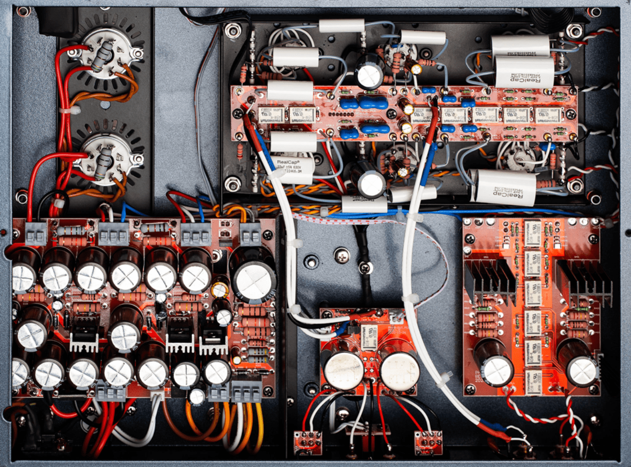 Cayin Valve Amplifiers Cayin CS-6PH Tube Phono Pre-Amplifier internal circuitry