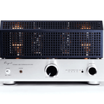Cayin VaCayin CS-805A SET Integrated Valve Amplifier in Silver, with cage
