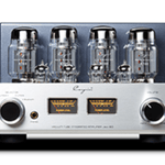 Cayin Jazz 80 Bluetooth Tube Integrated Amplifier in Silver, front