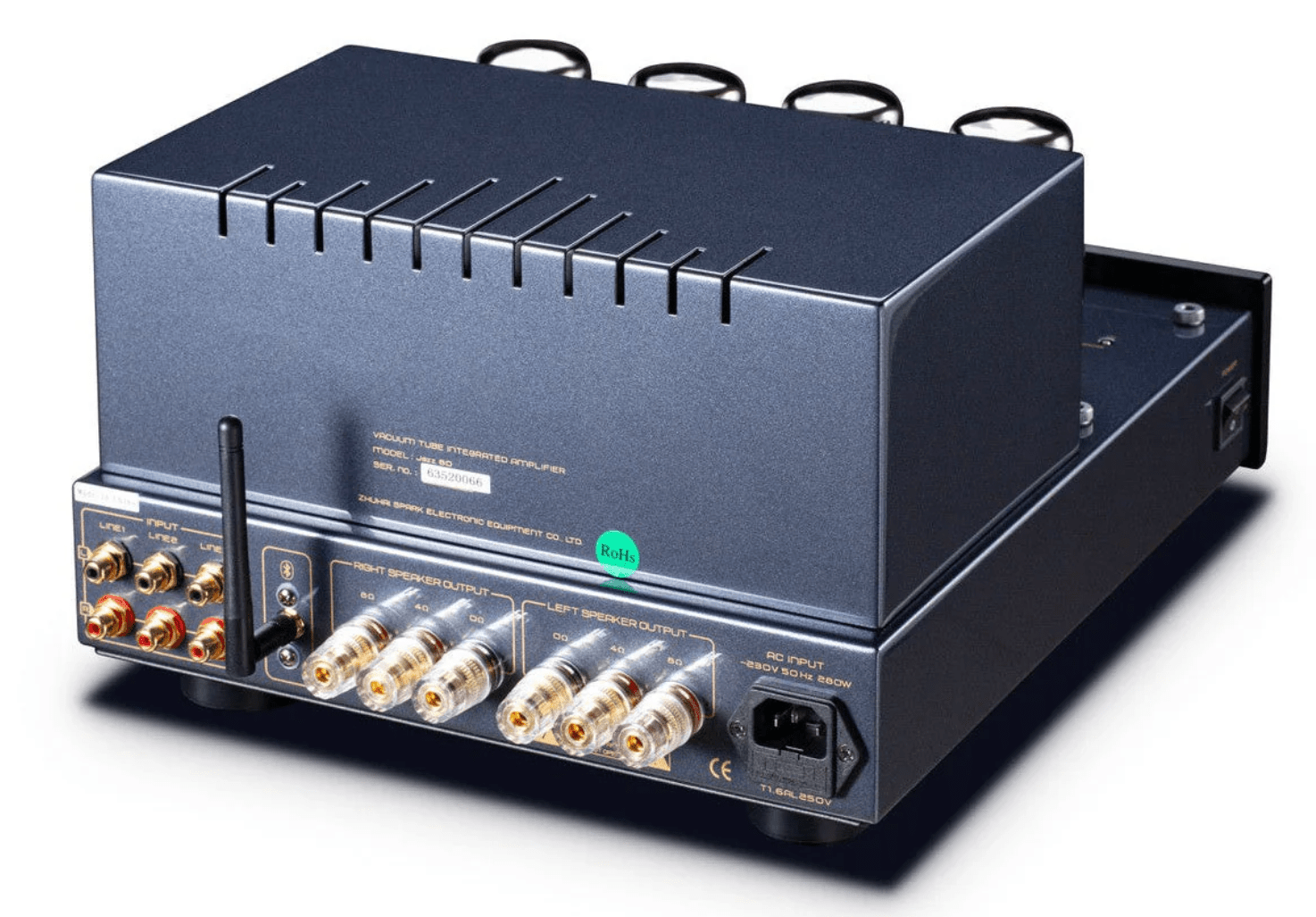 Cayin Jazz 80 Bluetooth Tube Integrated Amplifier, front