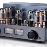 Cayin Jazz 90 Tube Integrated Amplifier in Black, angled image