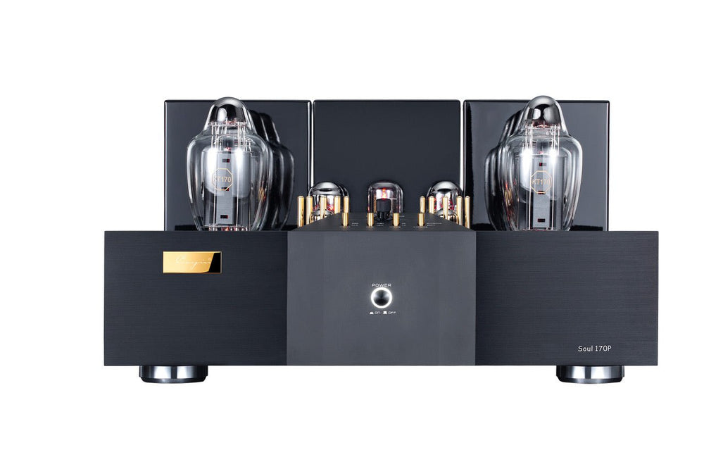 Cayin Soul 170P Class A Power Amplifier, front without grille