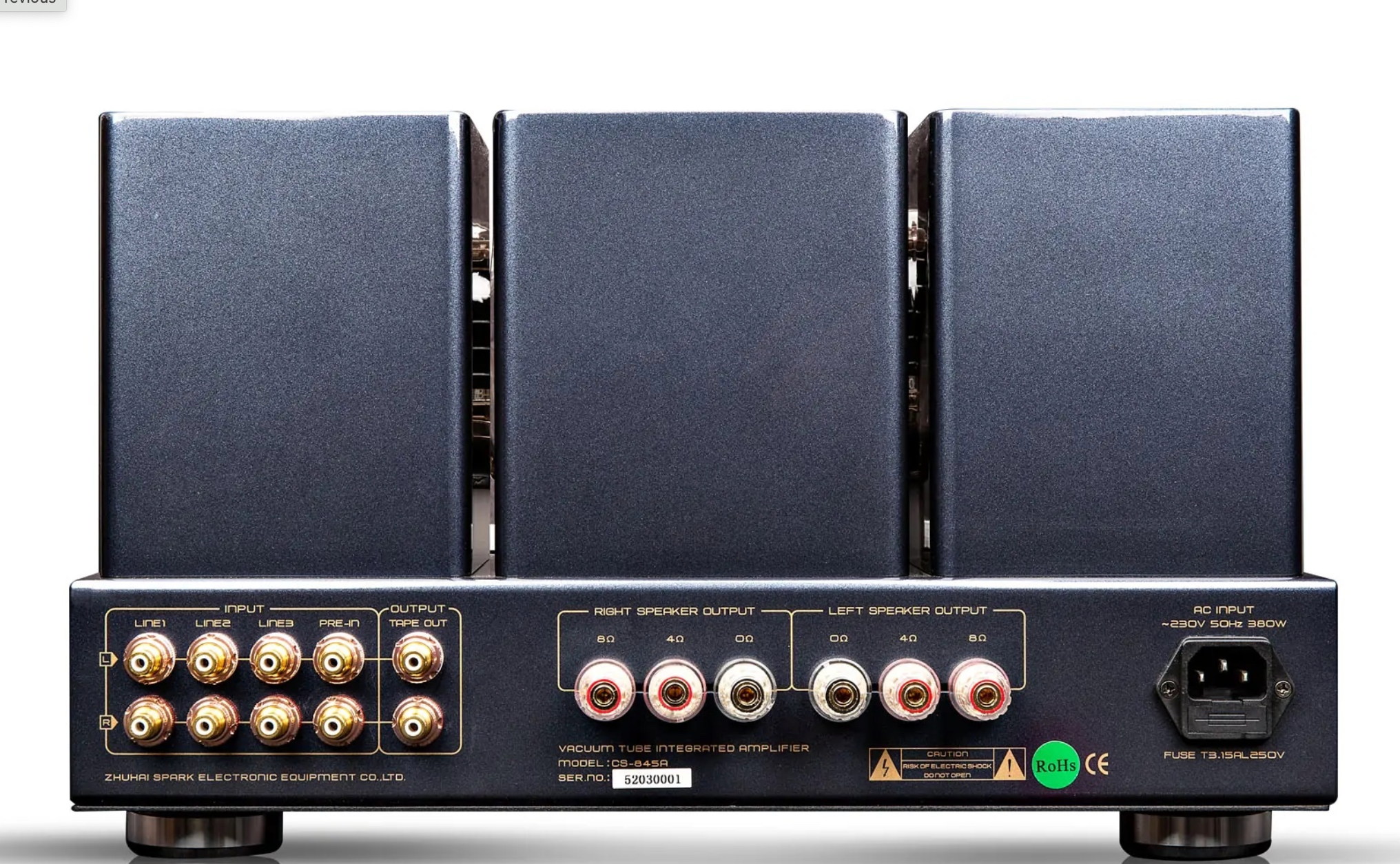 Cayin CS-845A SET Integrated Valve Amplifier