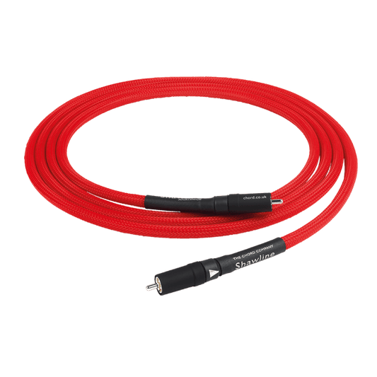 Chord Company Subwoofer Cables Chord Shawline Subwoofer Cable