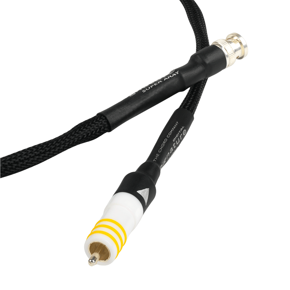Chord Signature Digital Super ARAY Digital Coaxial RCA 1m, closeup