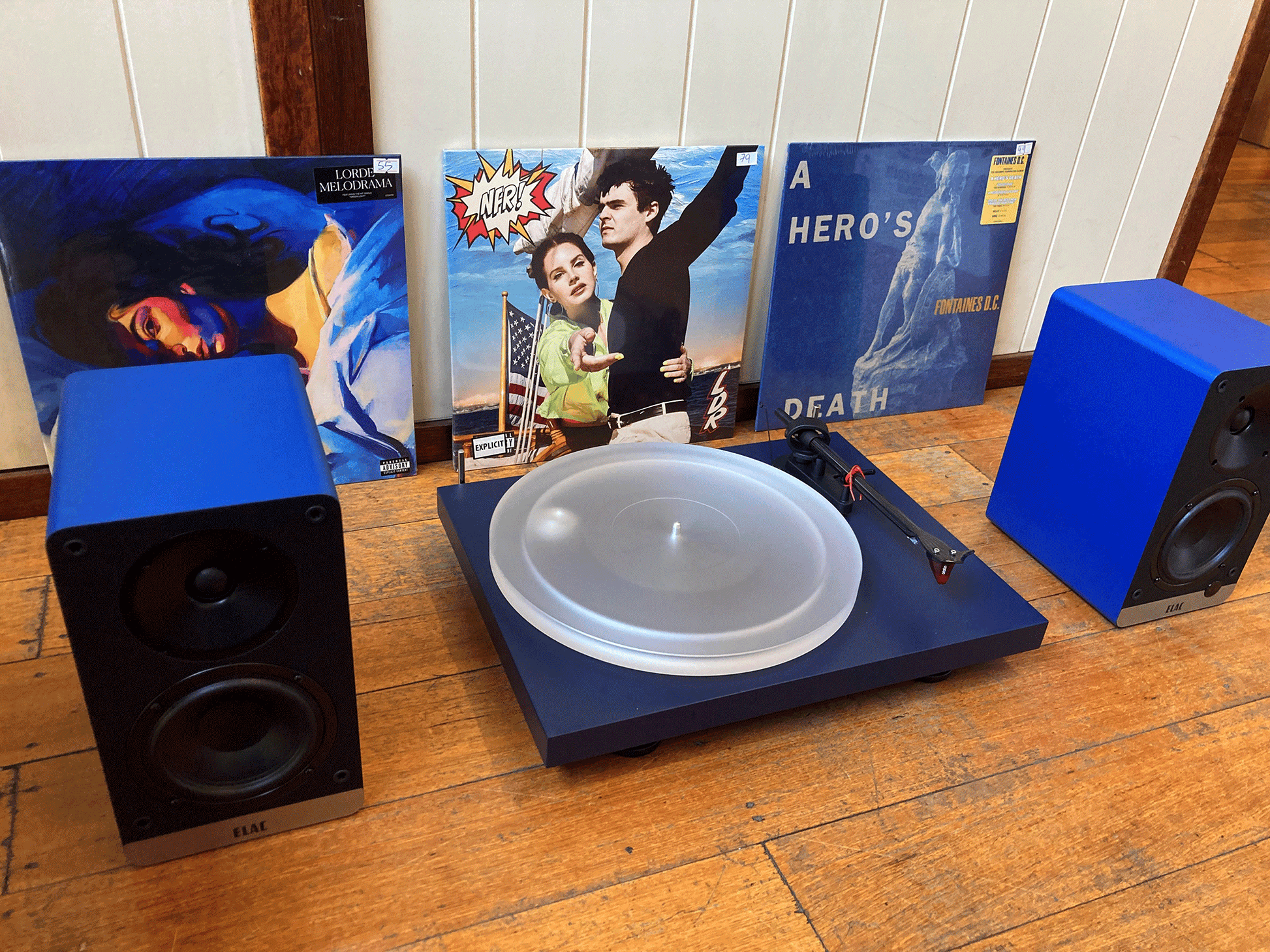 Combo Audio Bundles The Blue Balls Turntable Pack