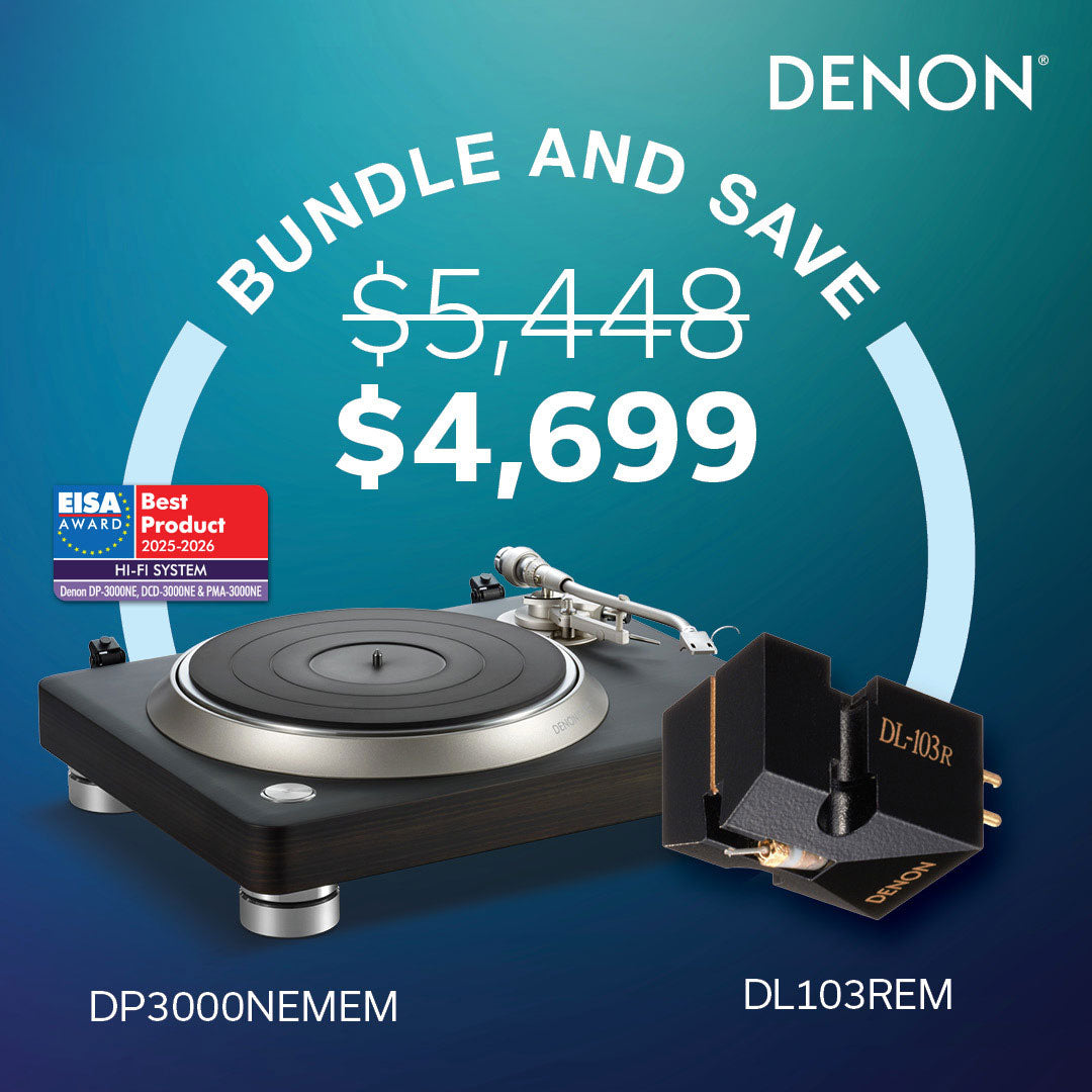 Denon DP-3000NE Premium Direct Drive Turntable Inc Bonus Denon