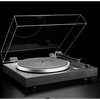 Dual CS-529 BT Automatic Turntable in Blackwood with dustcover up