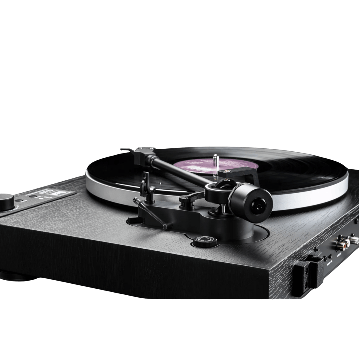 Dual CS-529 BT Automatic Turntable in Blackwood, counterweight 
