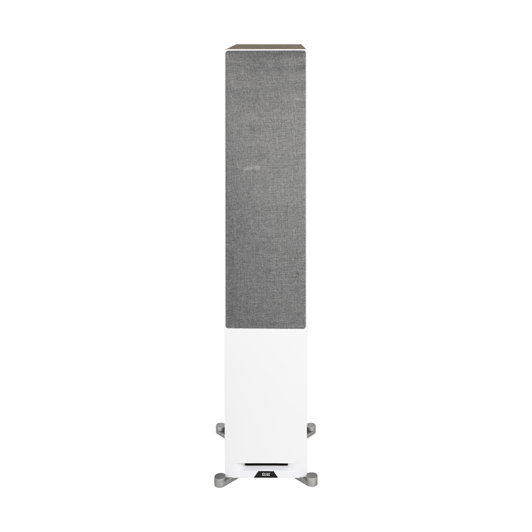 Elac Floorstanding Speakers Elac Debut Reference DFR52 Floorstanding Speakers - White Baffle/Oak Cabinet