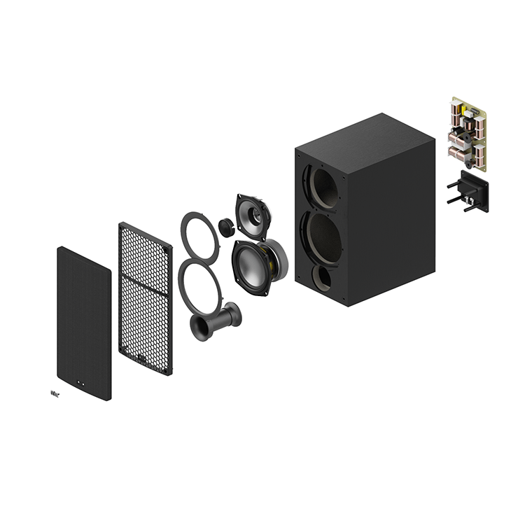 Elac Floorstanding Speakers Elac Uni-Fi 2.0 UF52 Floorstanding Speaker