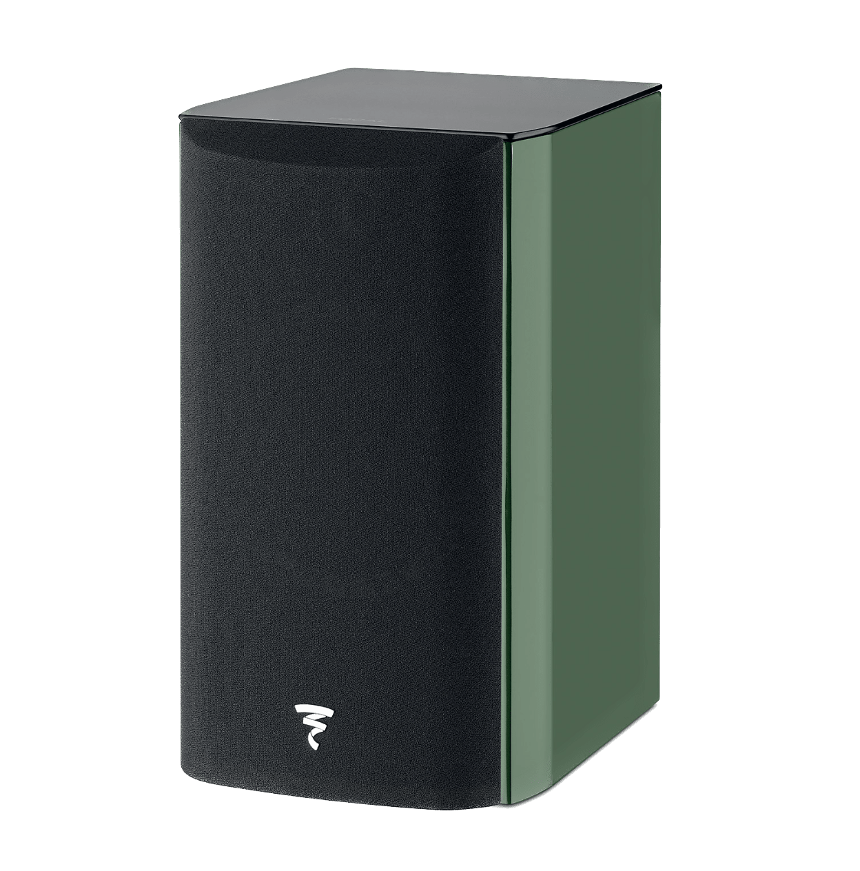 Focal Aria EVO X N° 1 Bookshelf Speaker air in Moss Green, with grille 