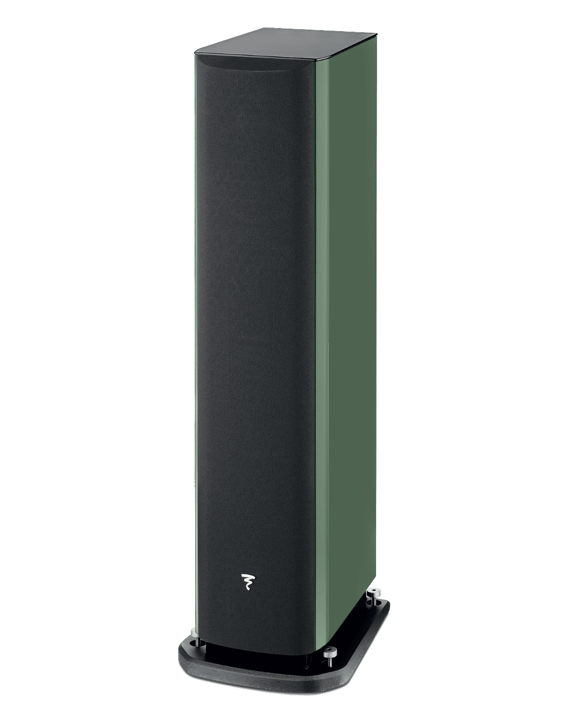 Focal Aria EVO X N° 2 Floorstanding Speakers, individual speaker in Prime Walnut, profile