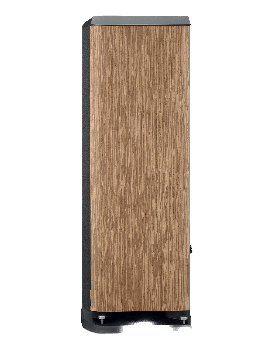 Focal Aria EVO X N° 2 Floorstanding Speakers, individual speaker in Prime Walnut, profile