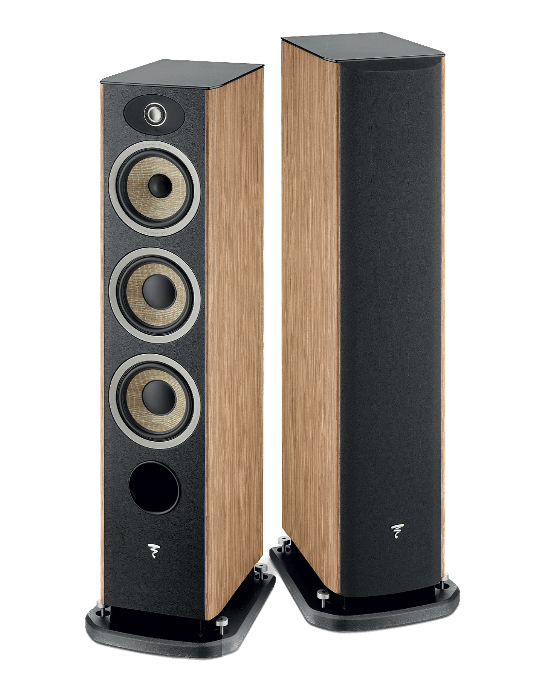 Focal Aria EVO X N° 2 Floorstanding Speakers, pair in Prime Walnut