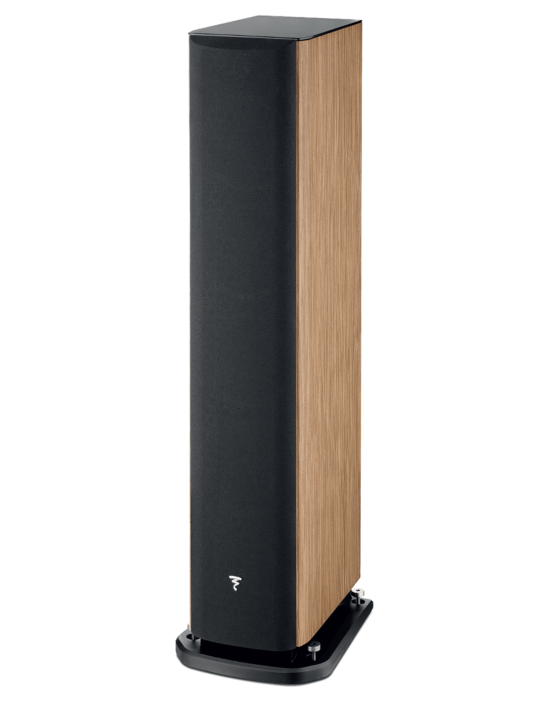 Focal Aria EVO X N° 3 Floorstanding Speaker in Prime Walnut, with grille