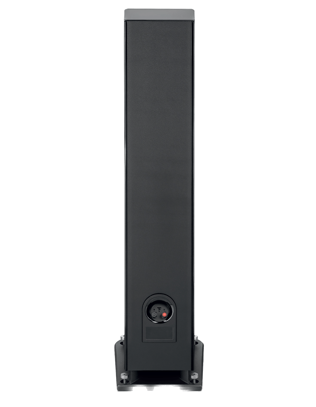 Focal Aria EVO X N° 3 Floorstanding Speaker in High Gloss Black, back of speaker