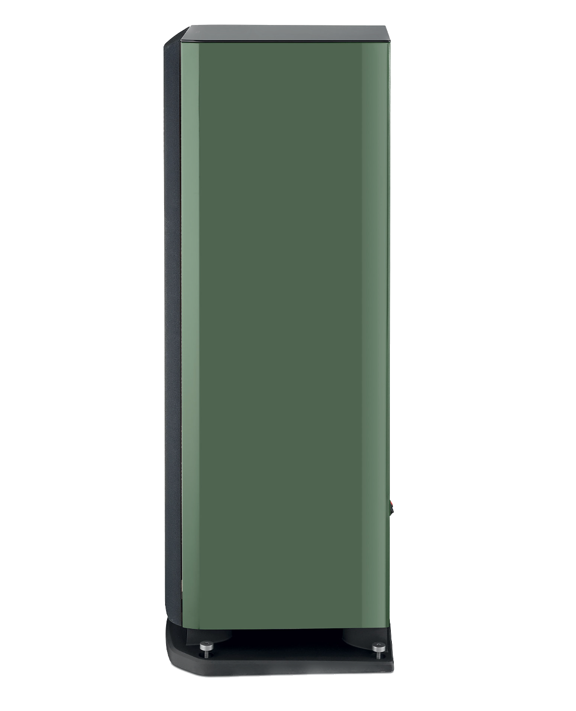 Focal Aria EVO X N° 4 Floorstanding Speakers, individual speaker in Moss Green, profile